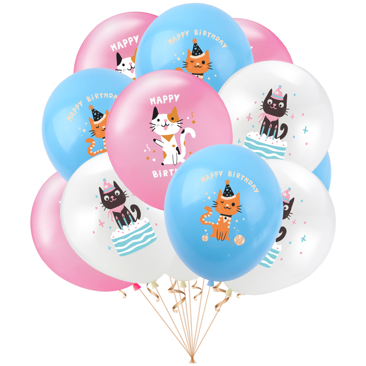 Pet Supplies Direct - 12inch Cartoon Dog Cat Latex Balloon
