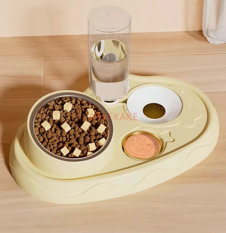 Pet Supplies Is Food - Cat Bowl, Double Bowl, Cat Food
