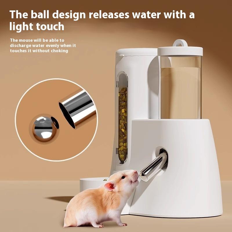 Pet Supplies Is Food - 1Pc 2In1 Hamster Feeder And Waterer