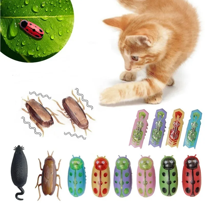 Cat Tunnel Toy - Funny Electric Bugs Catnip Toy Automatic