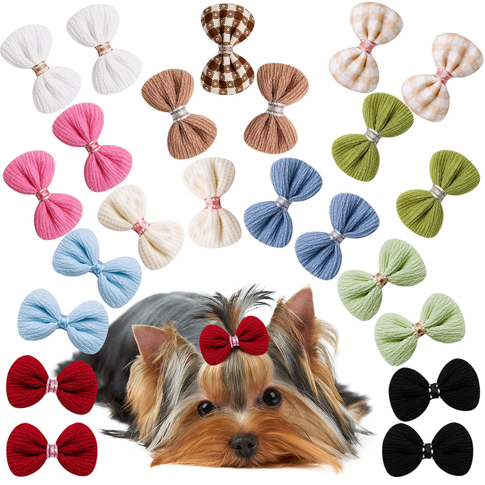Pet Supplies Hours - 30PCS Handmake Pet Cat Dog Bow