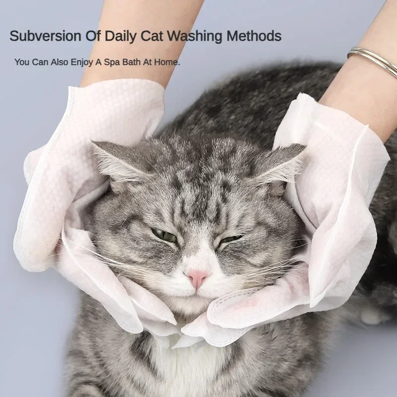 6pcs Pet Disposable Gloves Cat - Pet Ear Cleaner recension och pris