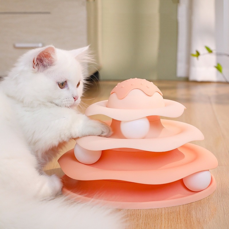 Ball Spinning Cat Toy Rotating - Cat Tunnel Toy recension och pris