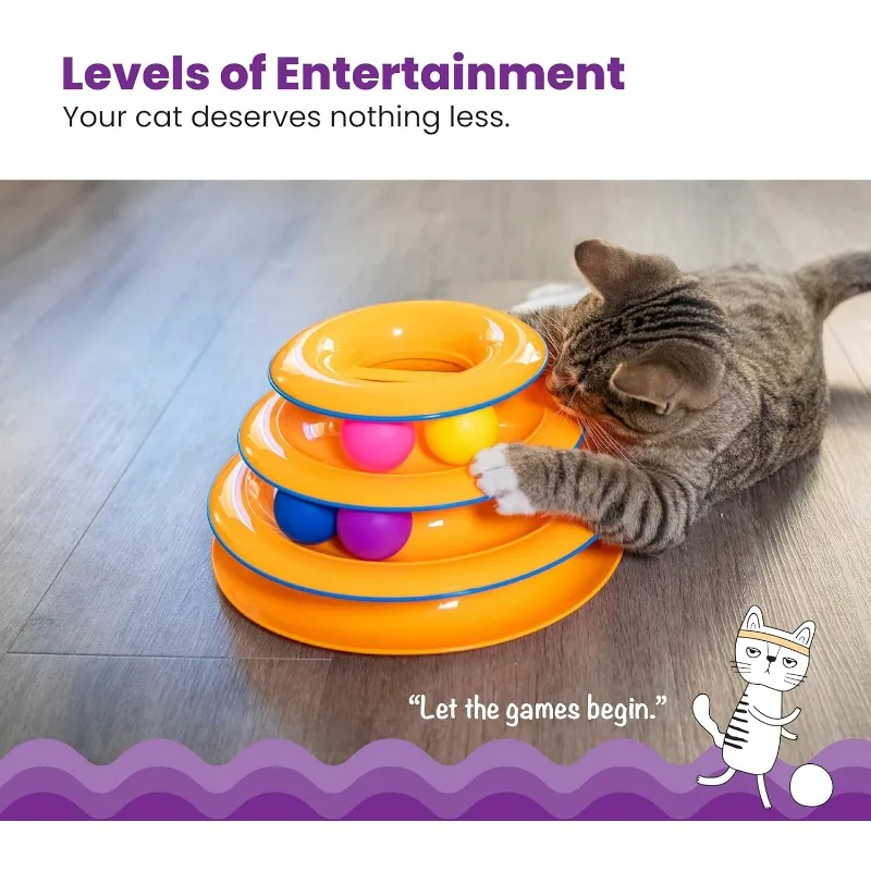 Pet Toy Four-layer Turntable P - Cat Tunnel Toy recension och pris
