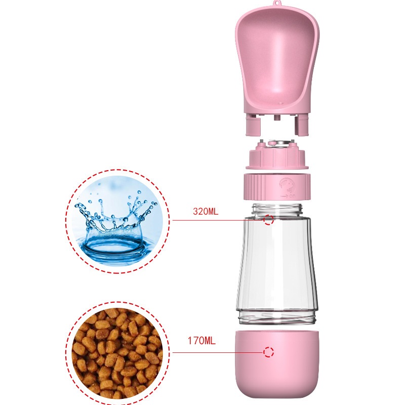 2 In 1 Portable Dog Water Bott - Pet Supplies Hours recension och pris