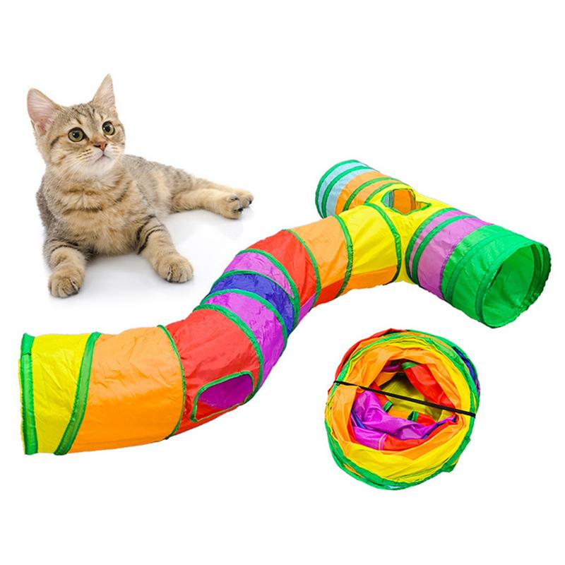 Cat Tubes And Tunnels T Shape  - Cat Tunnel Toy recension och pris