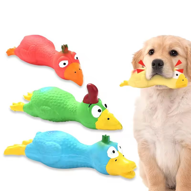 Cute Dog Squeak Toy Latex Chic - Pet Supplies Hours recension och pris