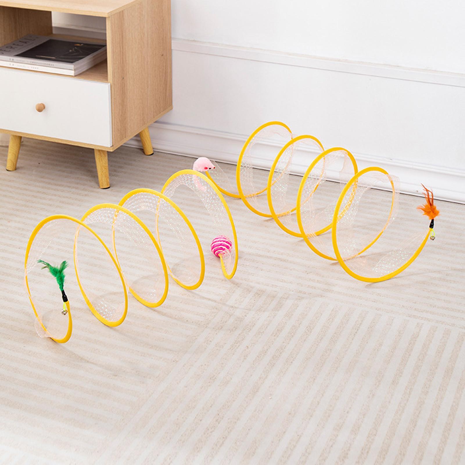 Cat Toy Tunnel Self Play Folda - Cat Tunnel Toy recension och pris