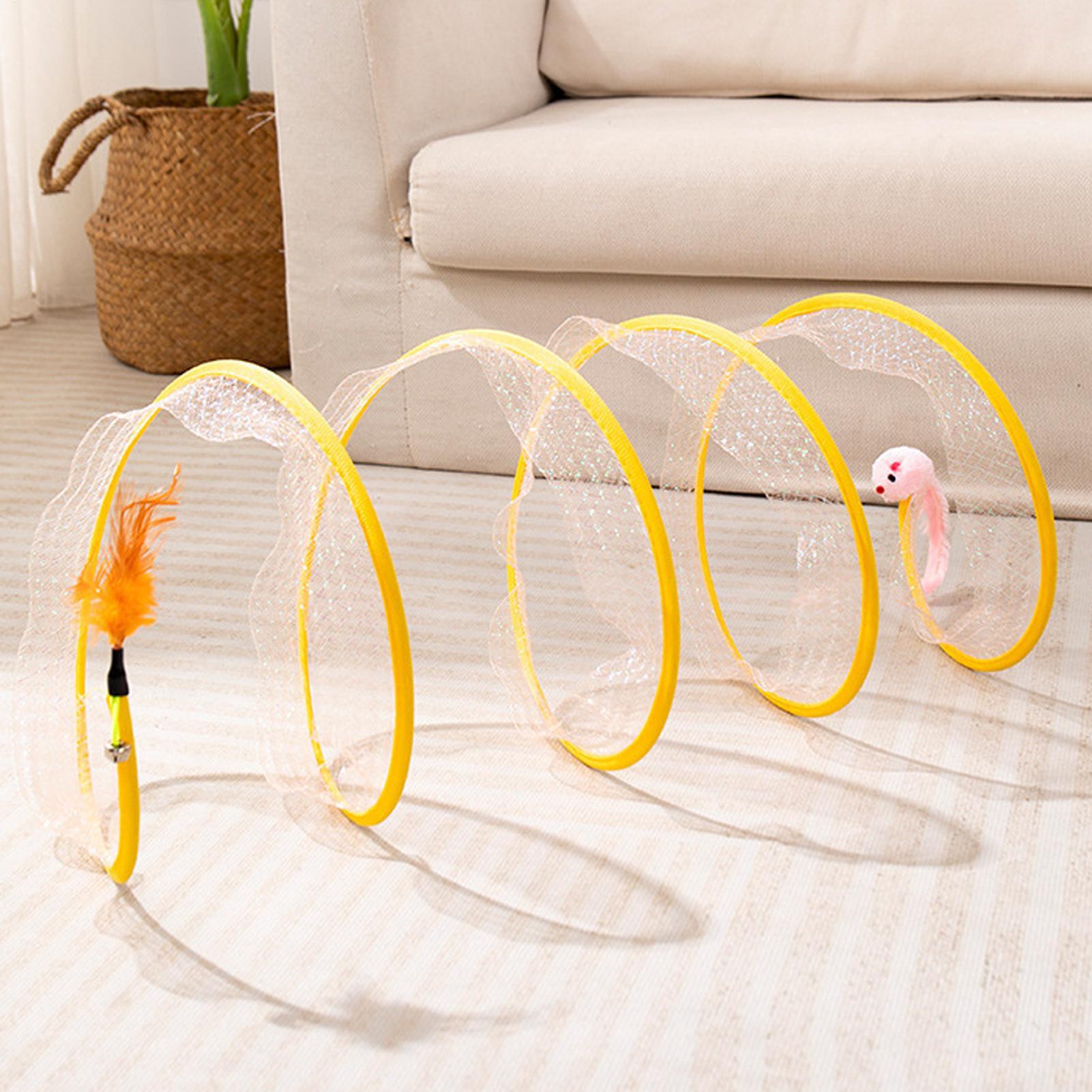 Cat Toy Tunnel Self Play Folda - Cat Tunnel Toy recension och pris