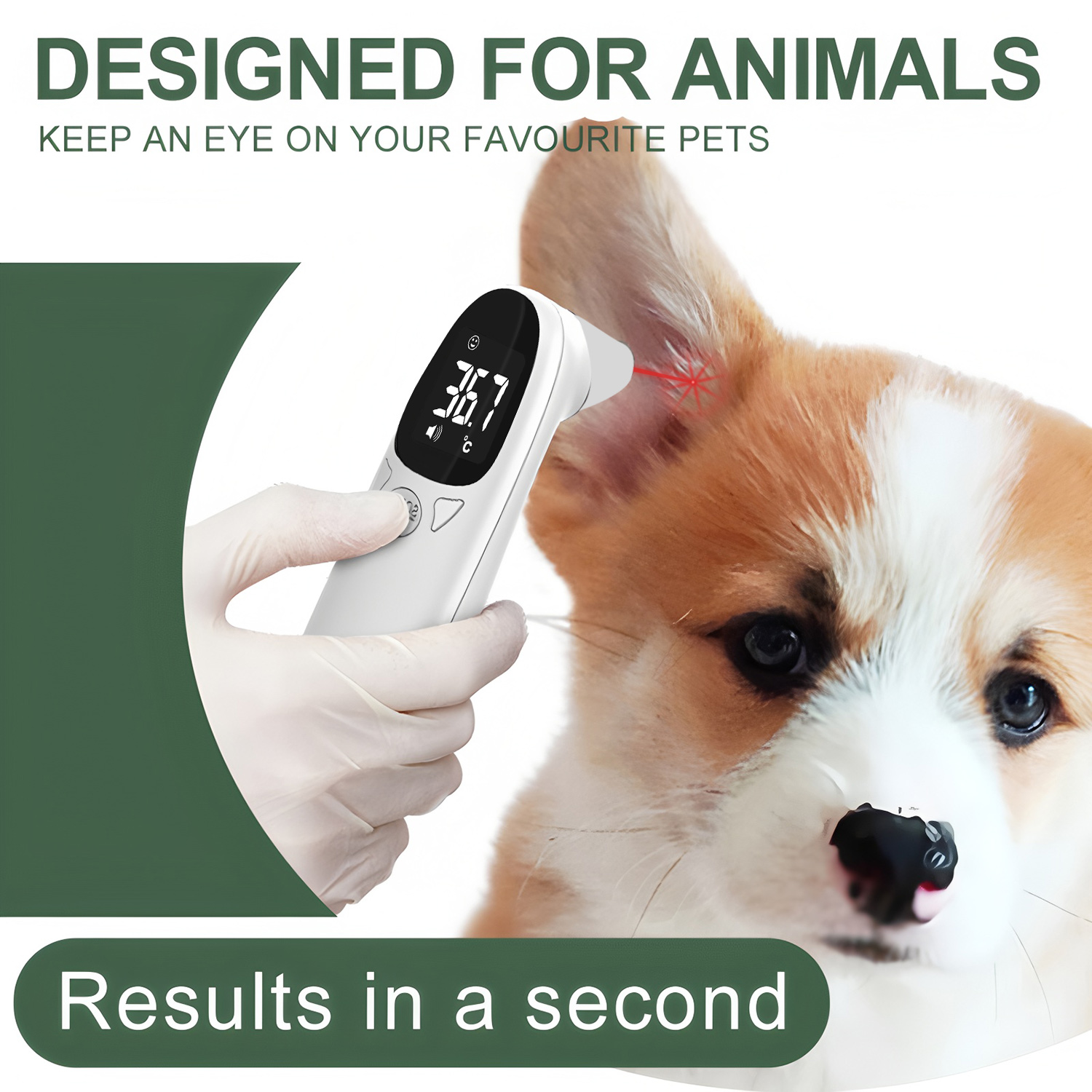 Pet Ear Digital Thermometer No - Pet Supplies Direct recension och pris
