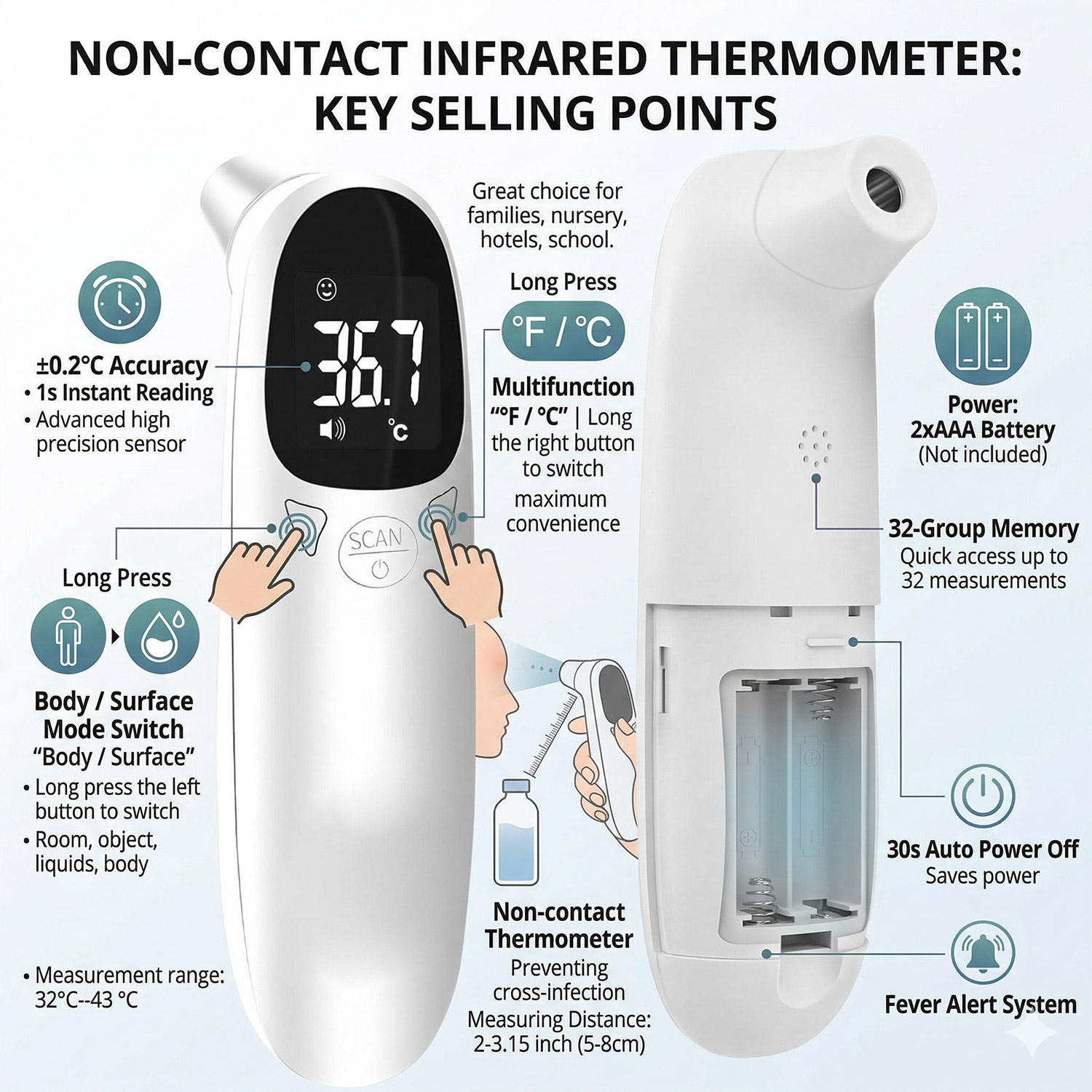 Pet Ear Digital Thermometer No - Pet Supplies Direct recension och pris