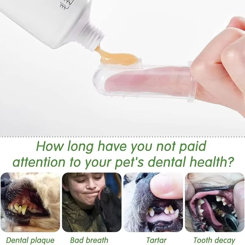 Super Soft Pet Finger Toothbru - Pet Supplies Is Food recension och pris