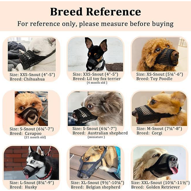 Mesh Muzzle For Short Snout An - Pet Supplies Hours recension och pris