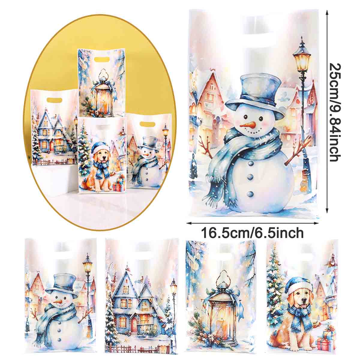10/20/50pcs Blue Christmas Gif - Pet Supplies Direct recension och pris