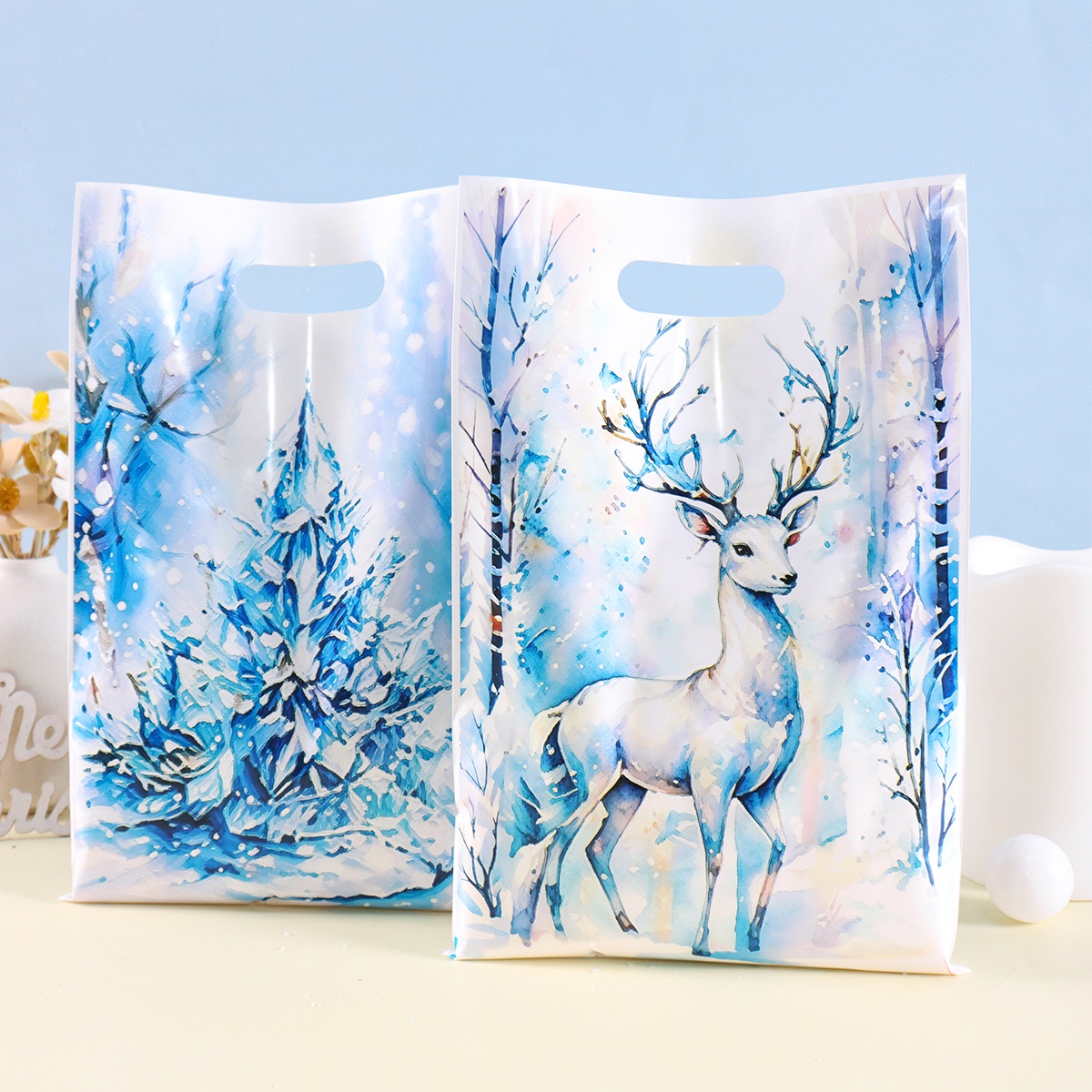 10/20/50pcs Blue Christmas Gif - Pet Supplies Direct recension och pris