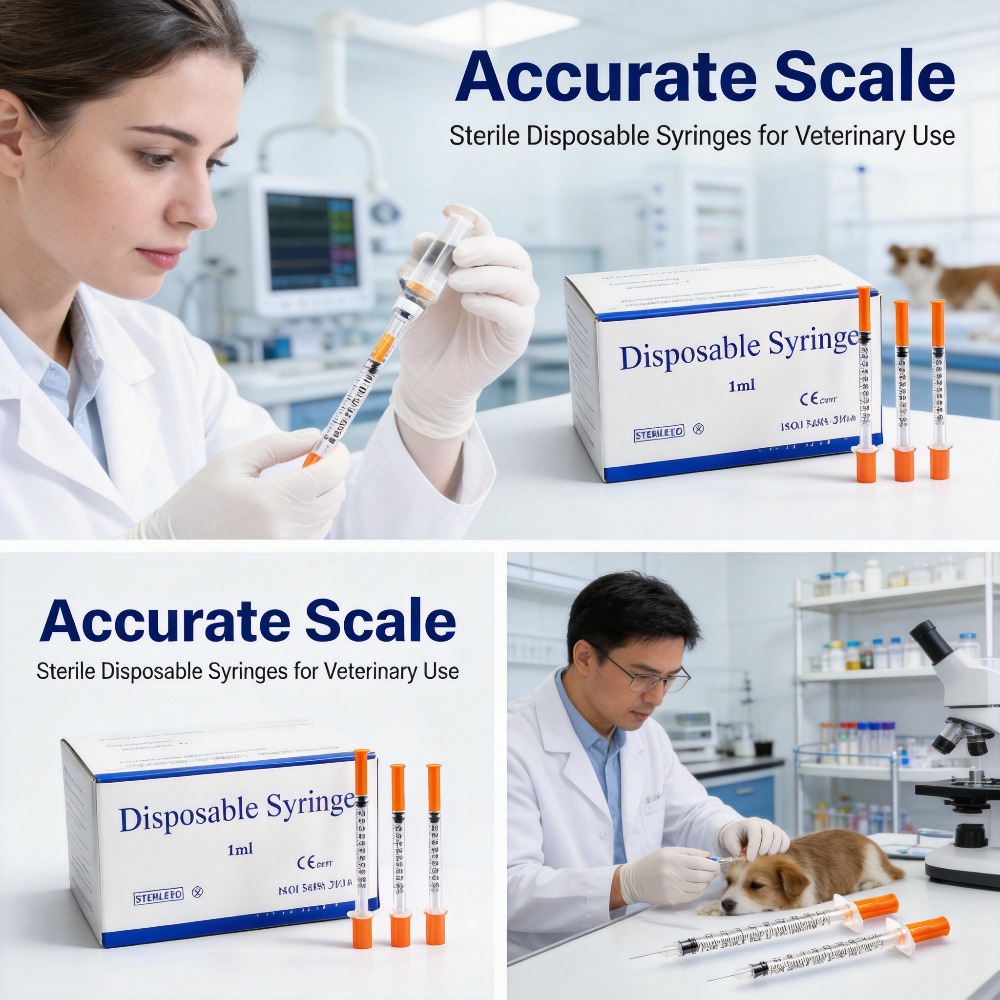 100pcs Disposable Syringe1ml 0 - Pet Supplies Direct recension och pris