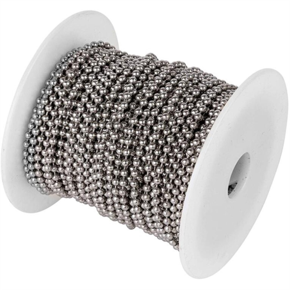 10m Stainless Steel Bead Ball  - Pet Supplies Direct recension och pris