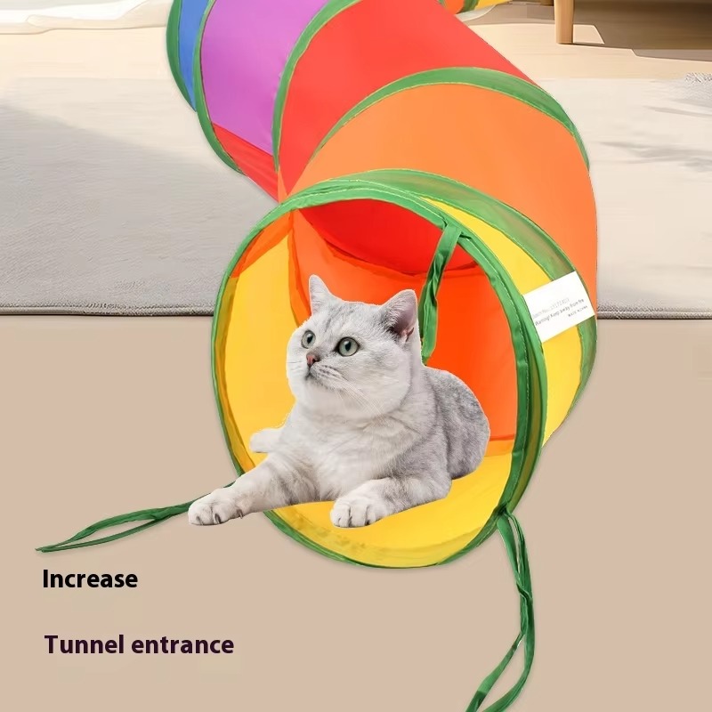 10pcs Universal Foldable Cat T - Cat Tunnel Toy recension och pris