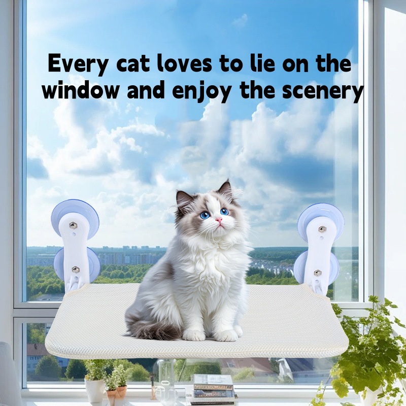 Double Suction Cup Cat Window  - Cat Window Perch recension och pris