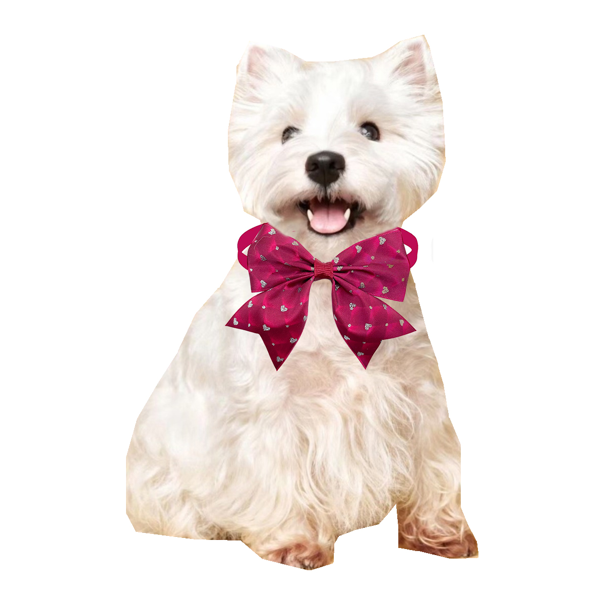 50/100pcs Dog Bow Tie Love Sty - Pet Supplies Hours recension och pris