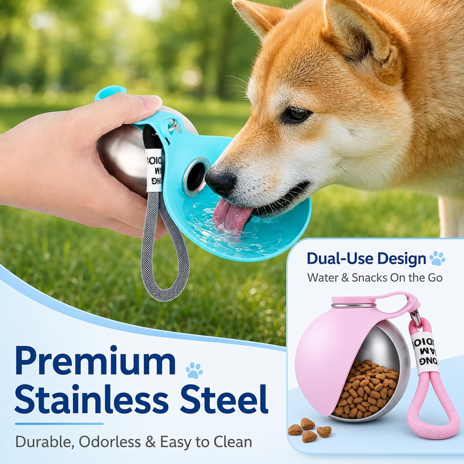 Portable Dog Water Bottle For  - Pet Supplies Hours recension och pris