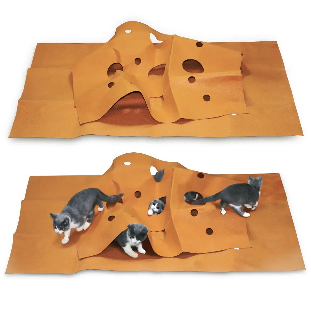 Cat Playing Game Mat Pet Toys  - Cat Tunnel Toy recension och pris