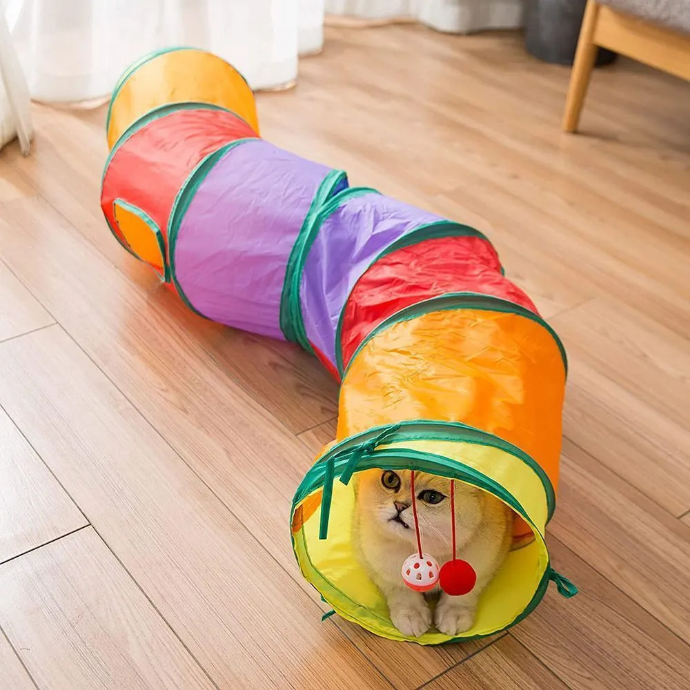 Foldable Cat Tunnel Pet Suppli - Cat Tunnel Toy recension och pris