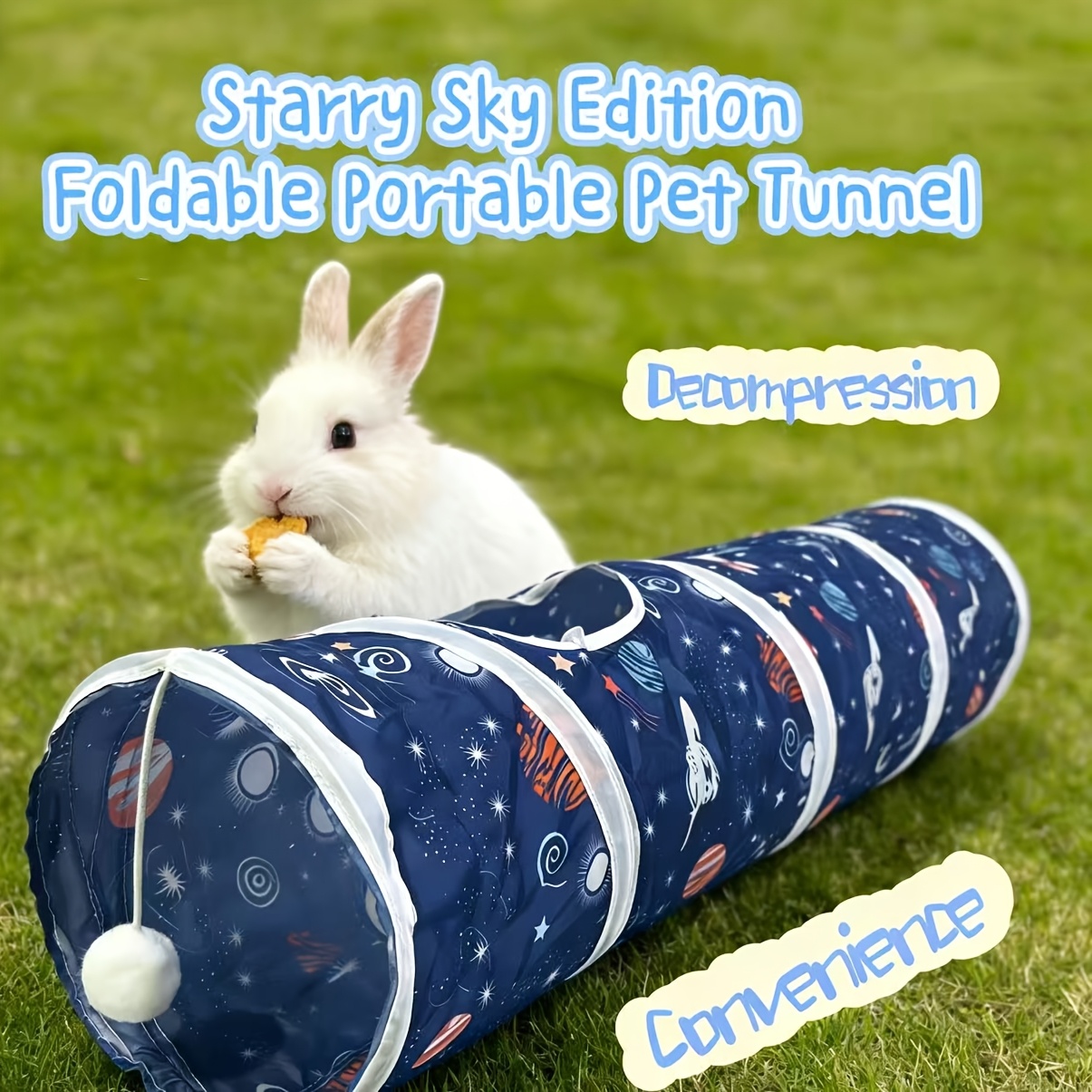 Foldable Portable Relax Pet Tu - Cat Tunnel Toy recension och pris