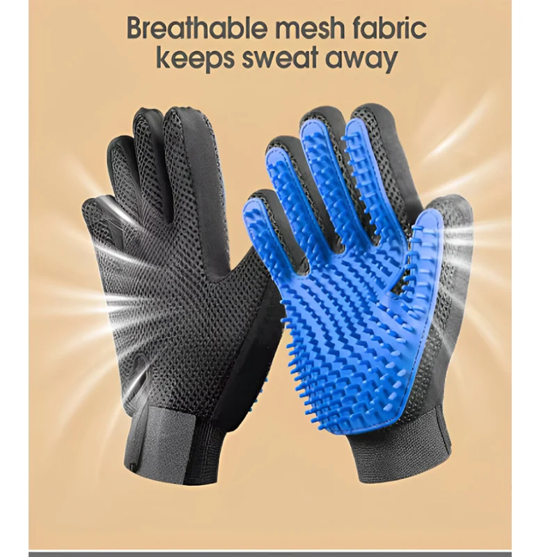 Pet Hair Glove Comb Pet Dog Ca - Pet Supplies Direct recension och pris