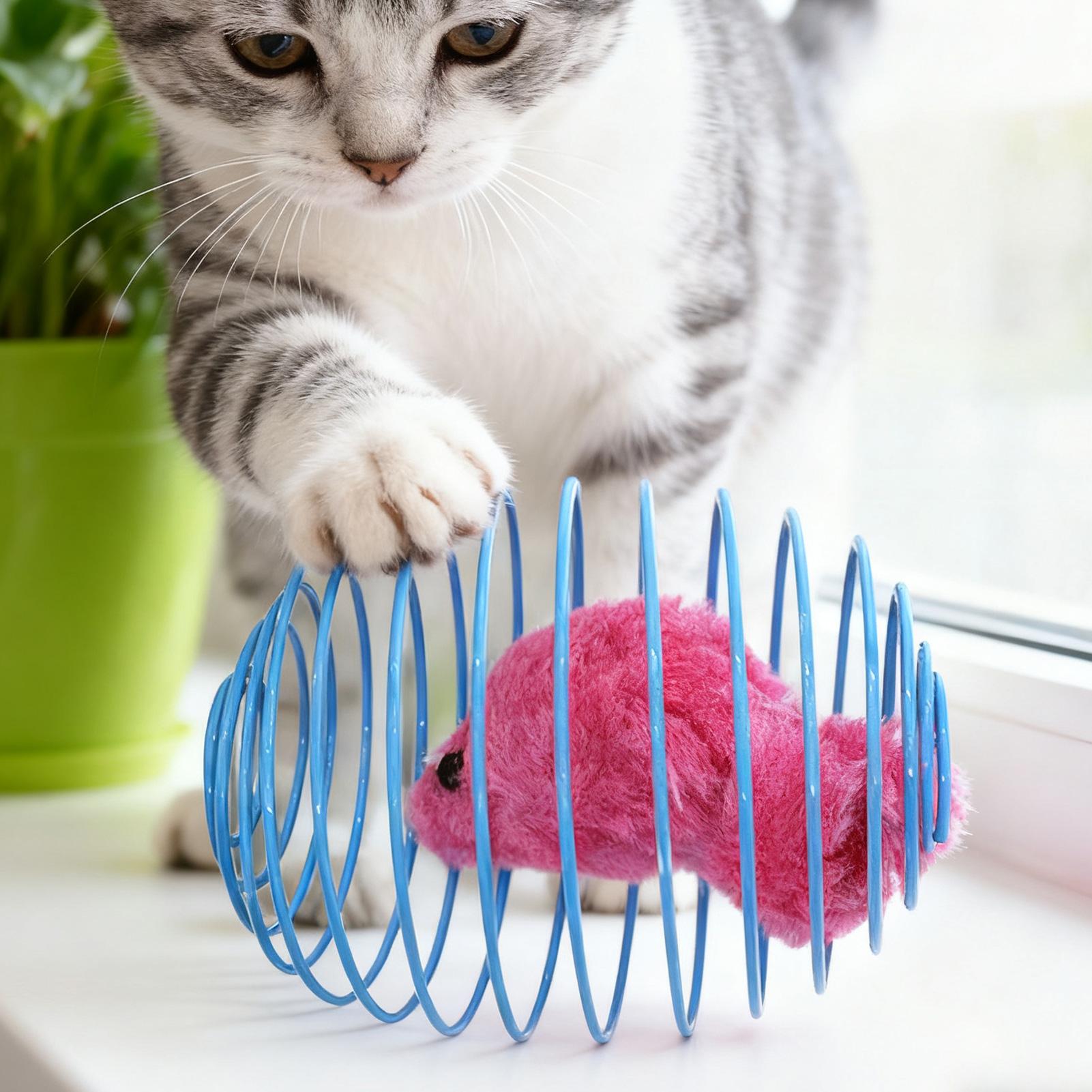 Cat Spiral Toy Interactive Fun - Cat Tunnel Toy recension och pris