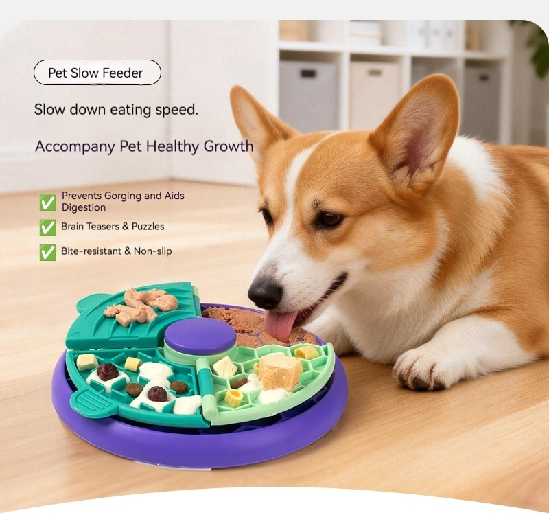 Dog Interactive Puzzle Toy Slo - Pet Zone Supplies recension och pris