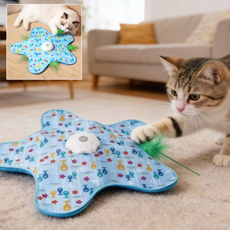 Electric Cat Turntable Automat - Cat Tunnel Toy recension och pris