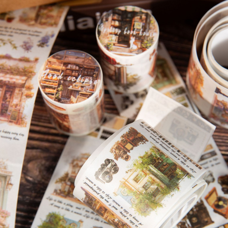 5x200cm Retro Food Shop Tape S - Pet Supplies Is Food recension och pris