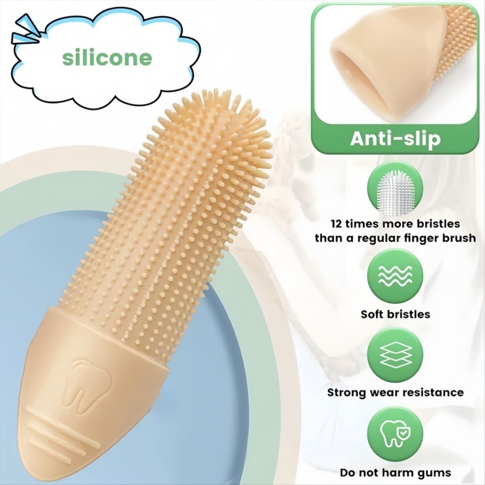 360 ° Pet Cleaning Finger Toot - Pet Supplies Is Food recension och pris