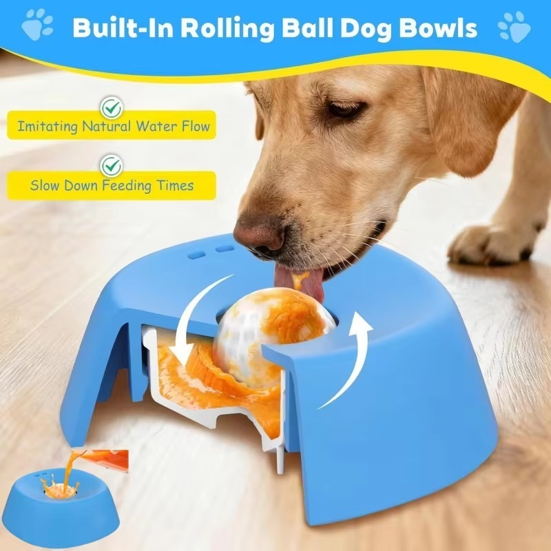 1pc Dog Lick Bowl Slow Feeder  - Pet Supplies Hours recension och pris