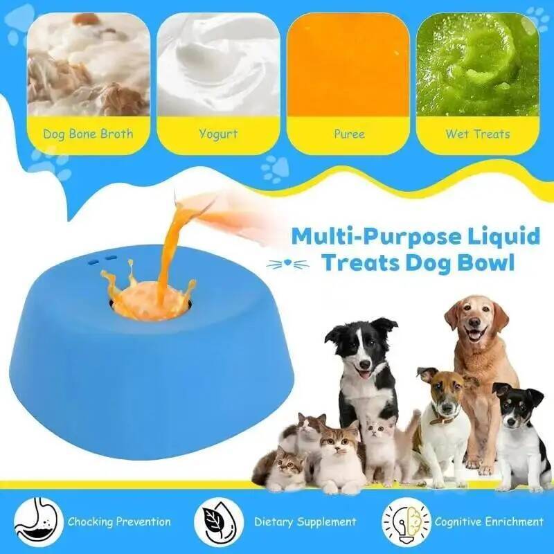 1pc Dog Lick Bowl Slow Feeder  - Pet Supplies Hours recension och pris