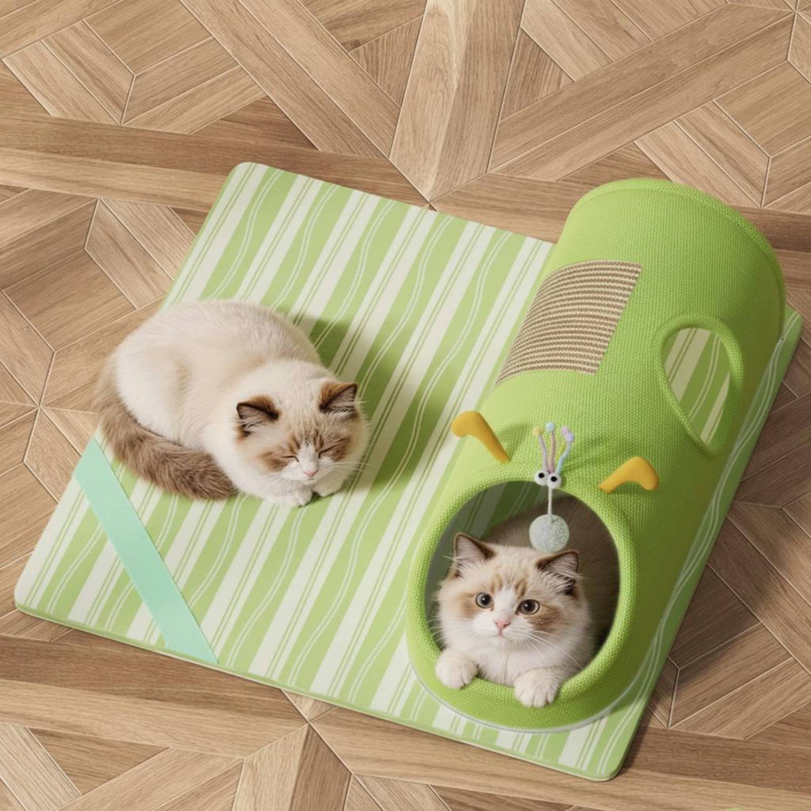 Feline Scratcher Tunnel Dangli - Cat Tunnel Toy recension och pris