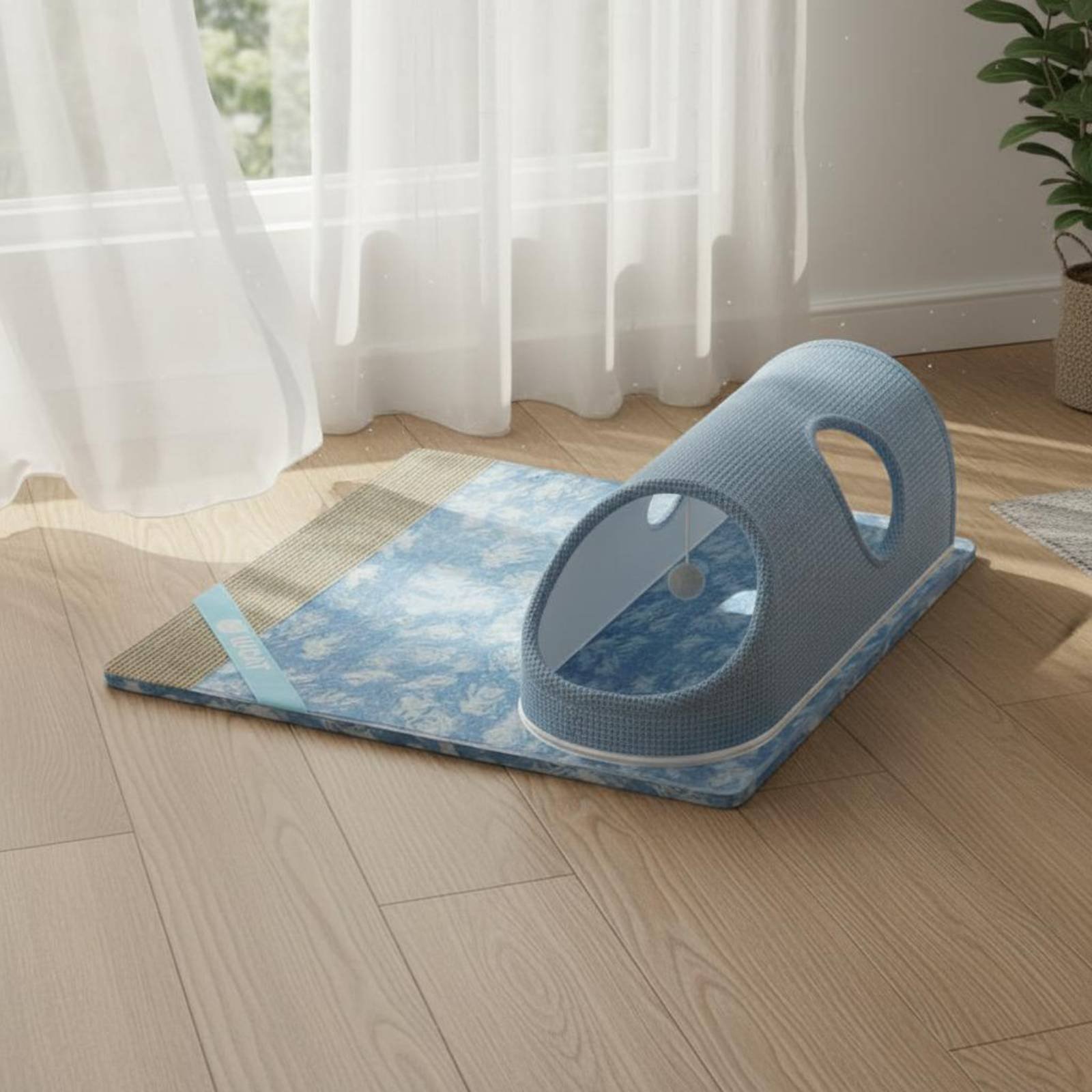 Feline Scratcher Tunnel Dangli - Cat Tunnel Toy recension och pris