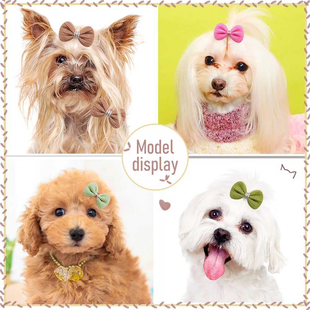 30PCS Handmake Pet Cat Dog Bow - Pet Supplies Hours recension och pris