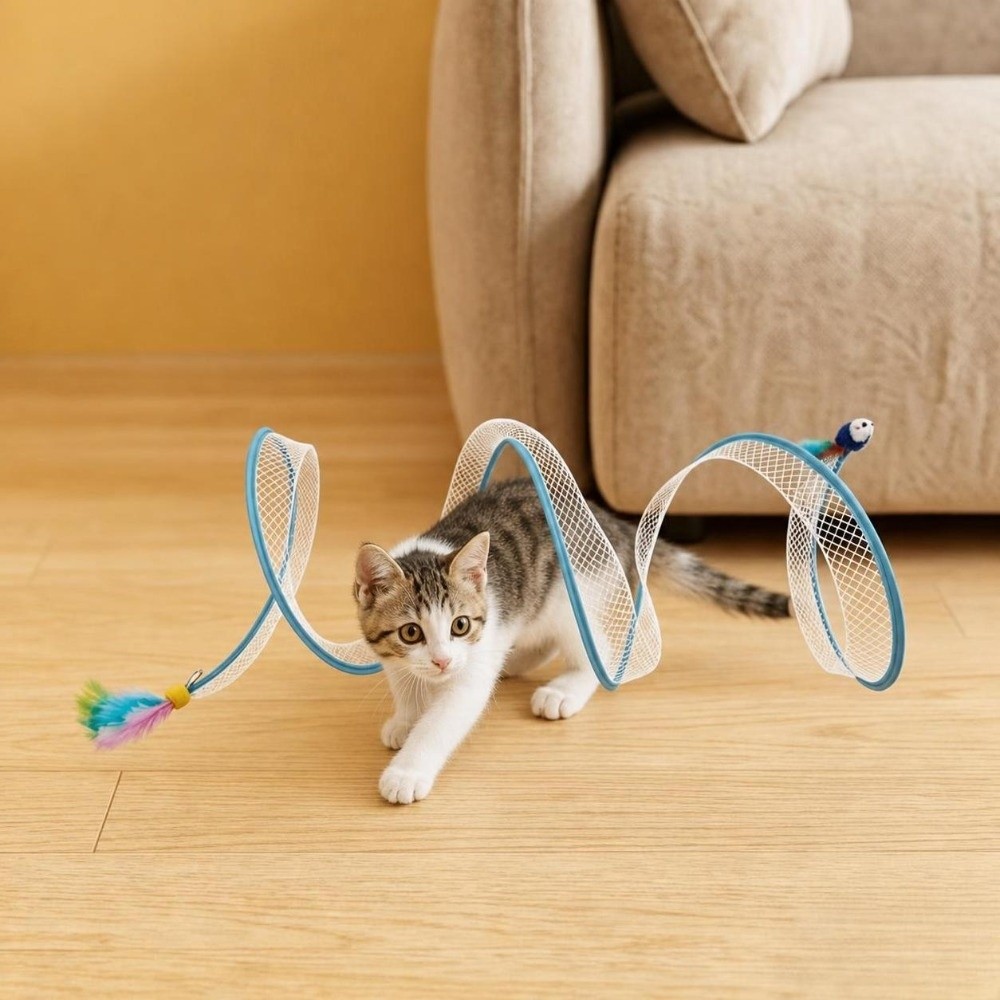Collapsible Cat Tunnel Tube El - Cat Tunnel Toy recension och pris